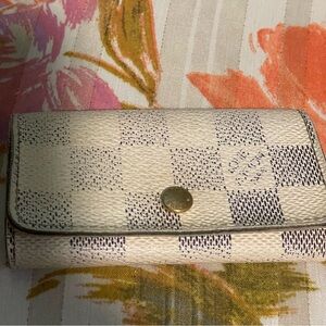 Louis Vuitton Damier Azur 4 Key Holder case , project.